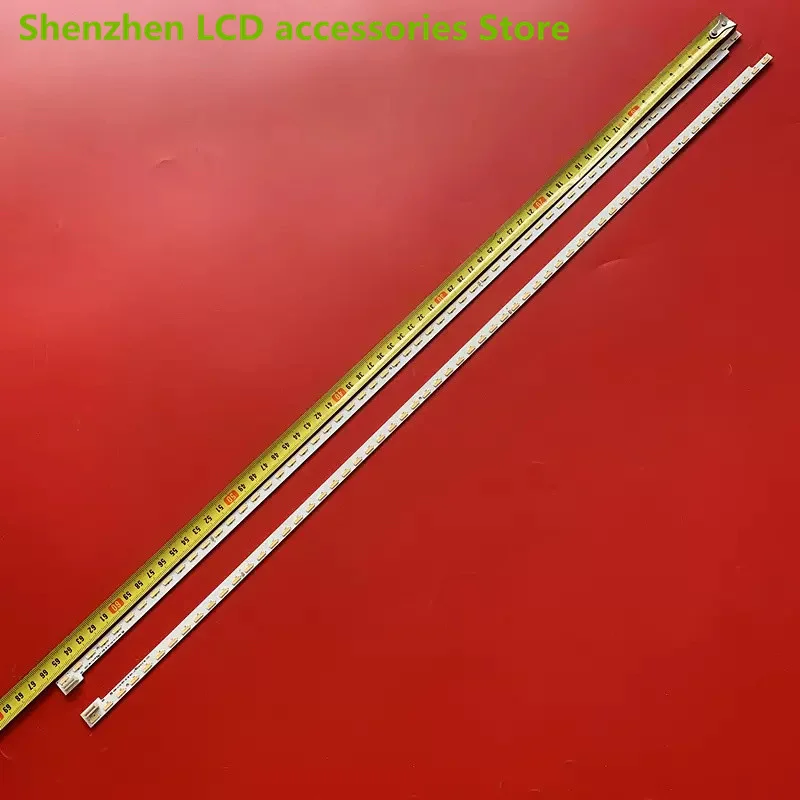 แถบไฟแบ็คไลท์ LED สำหรับ LED60X5680AF LED60X1800A บนทีวี Konka 60นิ้ว35019212ไฟ LED 660มม. 60ดวง