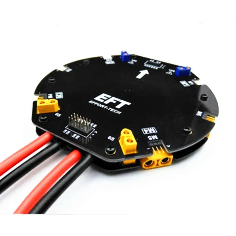 EFT 480A 12S Large Current Power Distribution Board PDB Board for Six-axis DIY Dr-one Agricultural