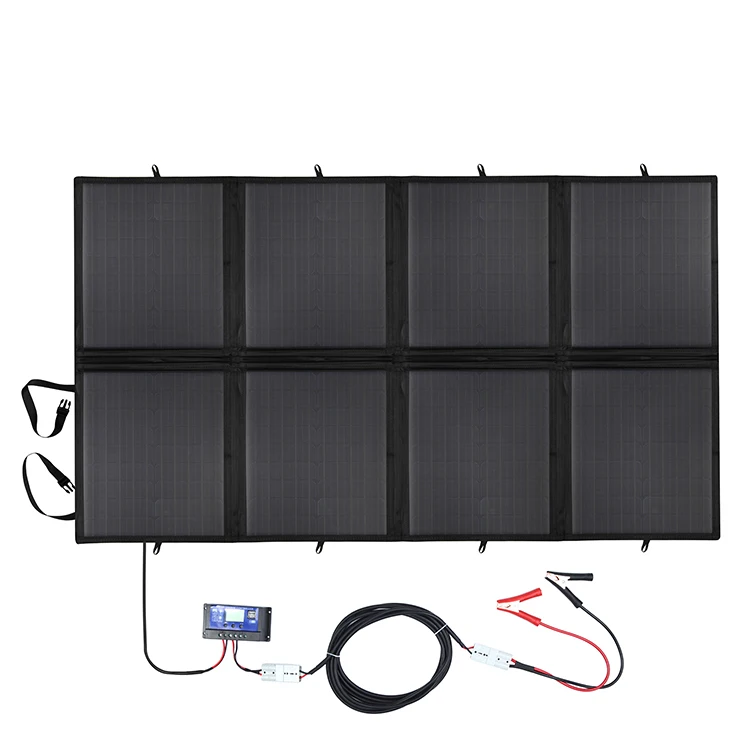 Foldable Solar Panel 200W Portable Blanket for  System