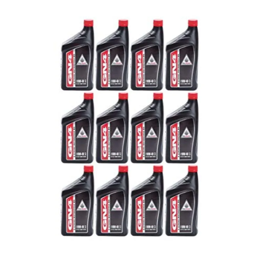 

Honda GN4 10W40 ATV/UTV/Motorcycle 4-Stroke Engine Oil - 1 Case 12 Quarts for High-Performance Off-Road Vehicles Superior Prote