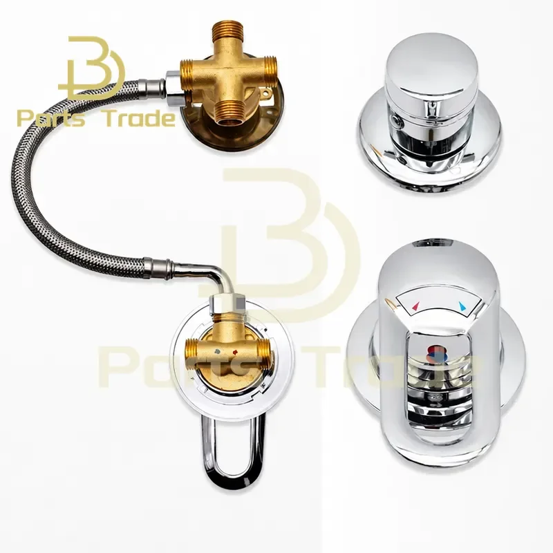 for Shower Faucet Bathroom Cold Hot Water Mixing Valve 1 2in Two way Three way Four way Five Gear Switch