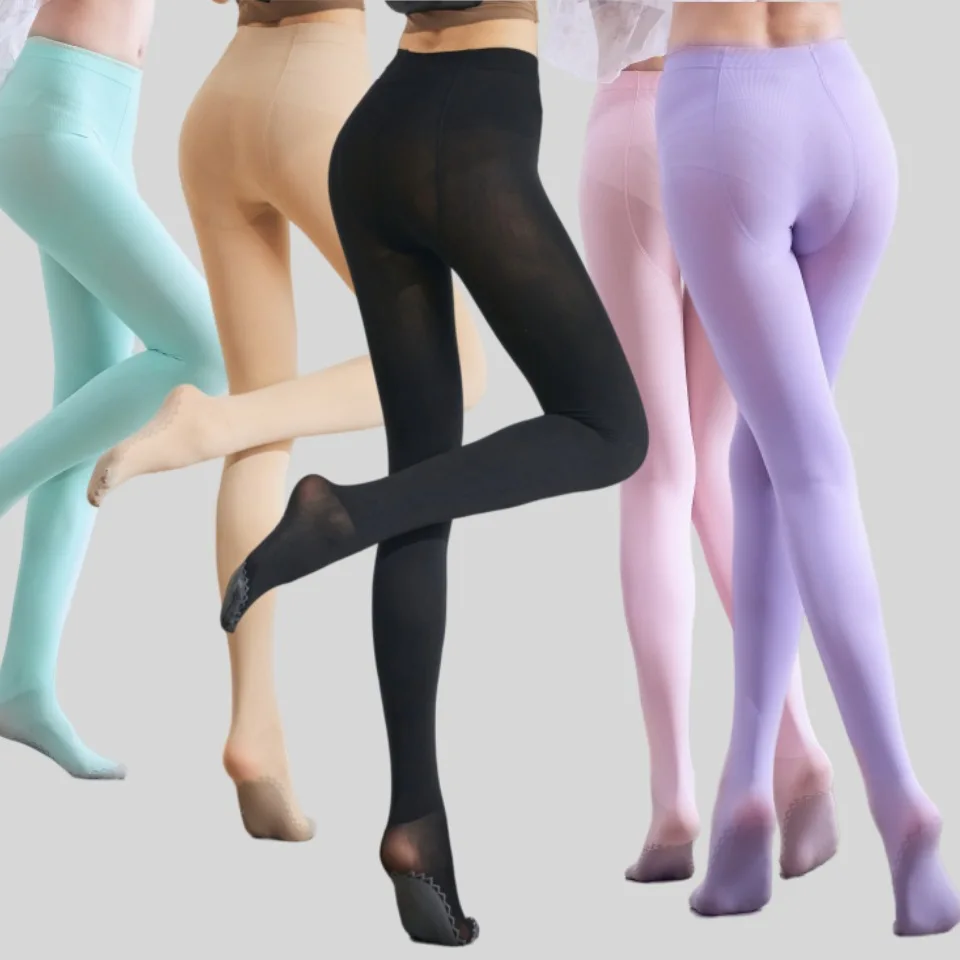 1PCS 40-55KG Women Deodorant Medium Thick Pantyhose Candy Color Stockings Light High Elastic Spring Autumn Bottoming Wholesale