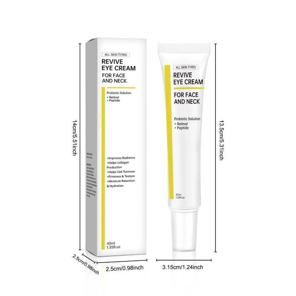 Nieuwe Hydraterende Herleven Oogcrème Fleuren Anti-Aging Oog Essentiële Crème Verbeteren Fijne Lijntjes Oogserum Huidverzorging