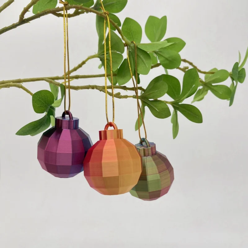 A geometric ball ornament, which is very interesting for both home decoration and festival decoration