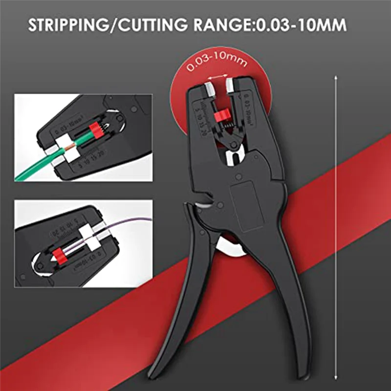 A93Z متجرد الأسلاك سوبر، متجرد الأسلاك، قاطع الكابلات، كماشة تجريد وكماشة القطع، قاطع الأسلاك 0,03-10 مم2