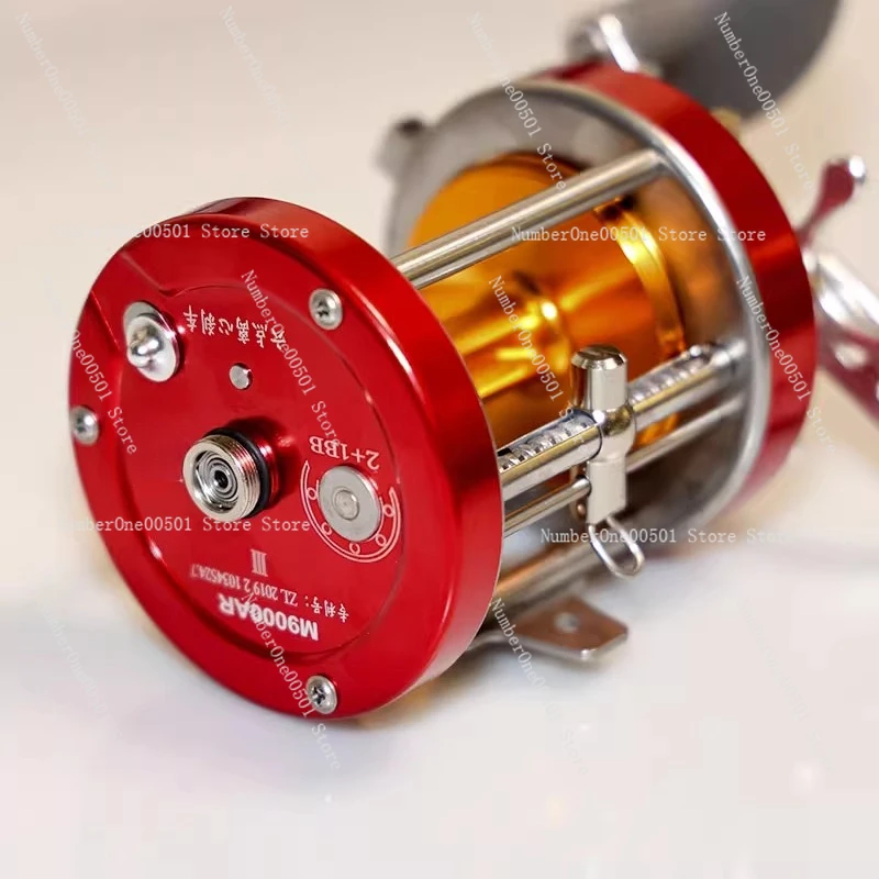

M9000/15000 All Metal Anchor Fishing Reel Visual Anchoring Anti Backlash Baitcasting Reel Heavy Duty Metal Reel