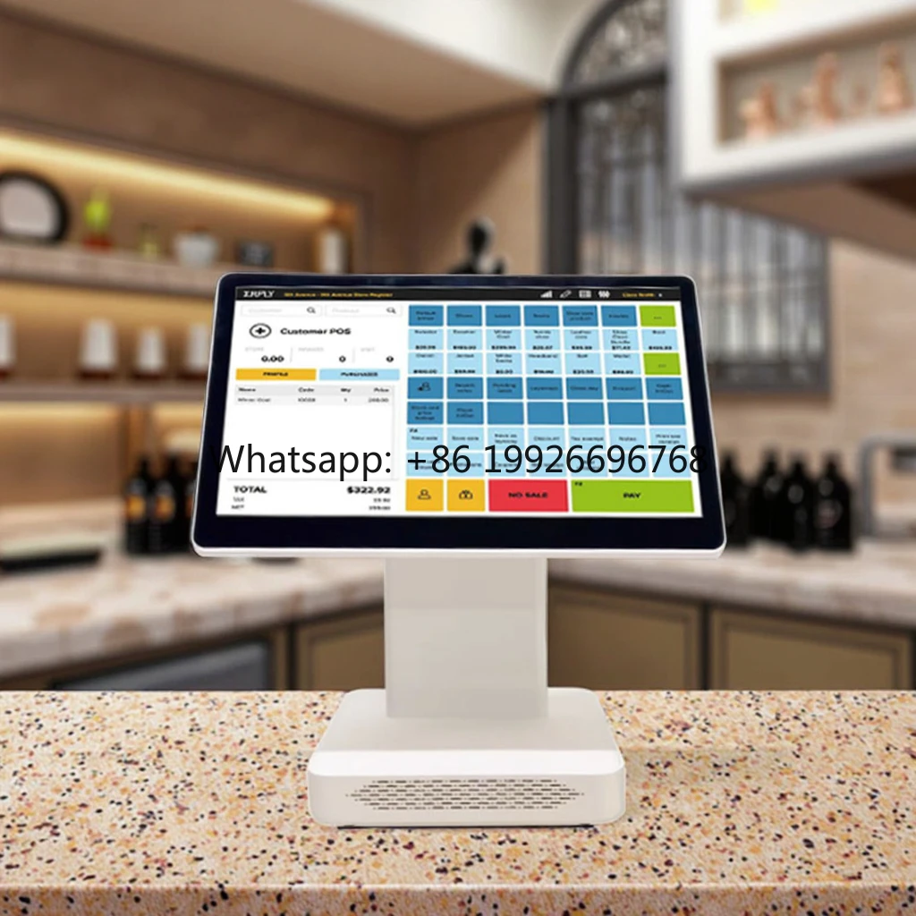 Windows/Android Touch Screen Cash Register POS Machine 15.6 POS System with Embedded 58mm Printer-ODM