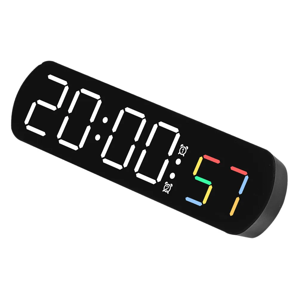 LED Alarm Clock Digital Multi Function Temperature Display Countdown Timer Large Easy Read Display for Bedrooms Living Rooms