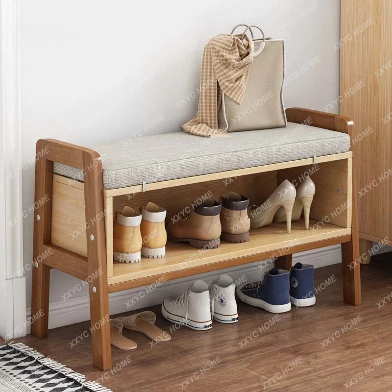 

Modern Minimalist Hallway Porch Shoe Changing Stool Home Furniture Storage Stools Office Apartment Dormitory Low Ottomans