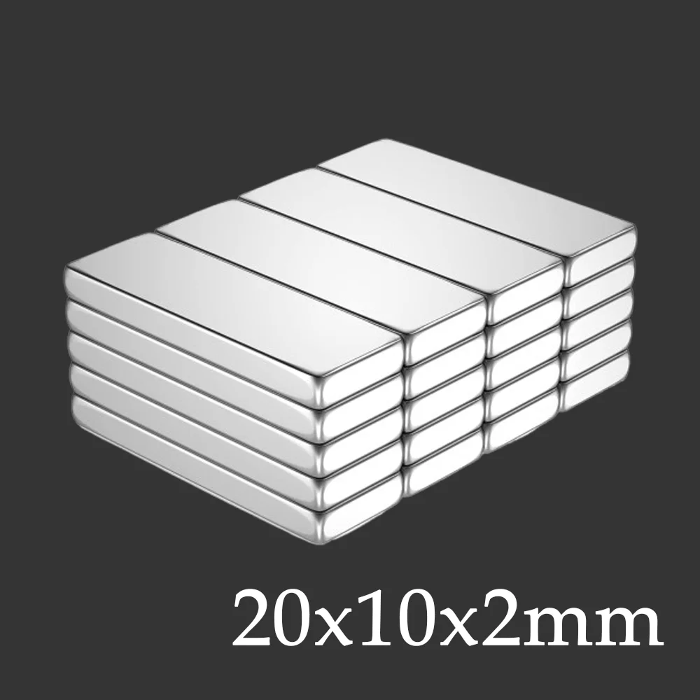20x10x2mm Magnet Quadratisch - Geeignet für Halloween-DIY, Zuhause, Badezimmer-Accessoires, Auto-Zubehör, Türvorhänge, zum Aufhängen von Gegenständen