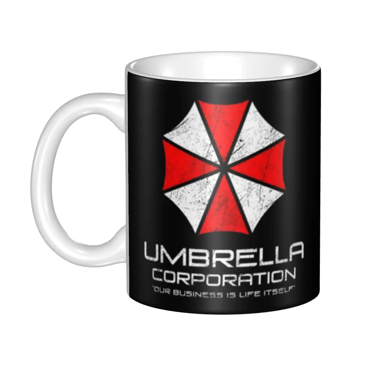 Umbrella Resident Evils Game Coffee Mugs DIY Custom Ceramic Tea Milk Mug Cup