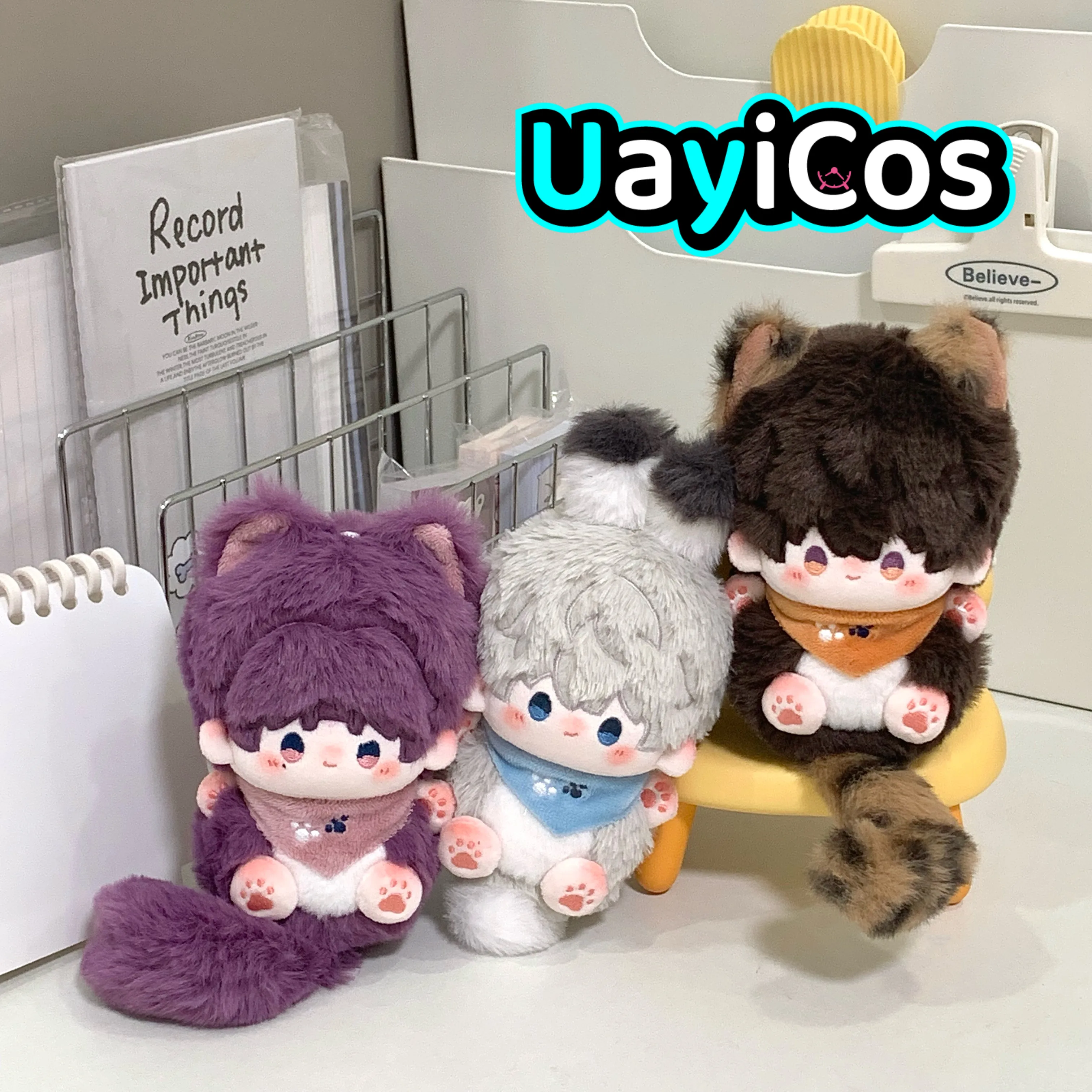 10cm Love and Deepspace Sylus Rafayel Zayne Xavier Caleb Stuffed Plushies Plush Doll Clothes Anime Game Keychain Bag Toy Kids Gi