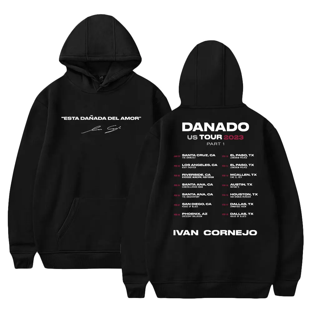 Ivan Cornejo Hoodie Women Men Long Sleeve Hooded Sweatshirt Unisex Casual Streetwear Tracksuit