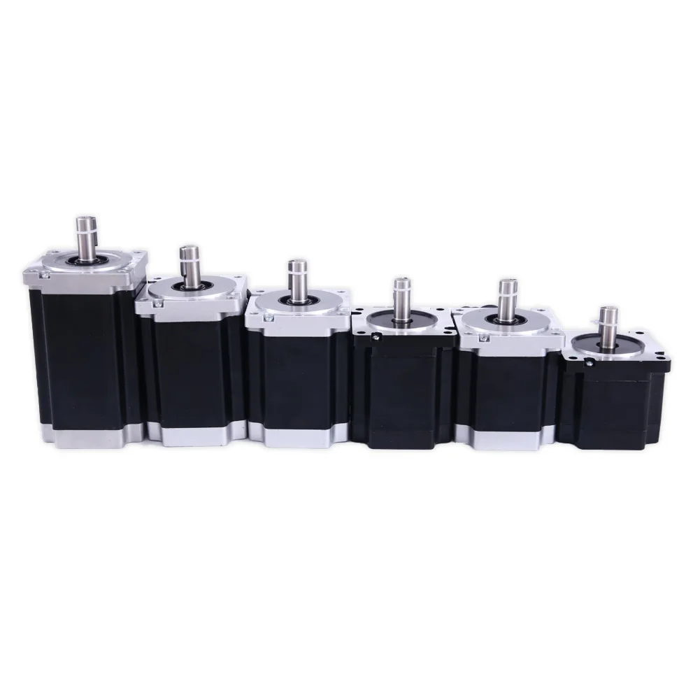 Stepping Motor Kit Cnc 4 Axis Hybrid 2 Phase 10.5N.m Cnc Nema 34 Stepper Motor For Machine