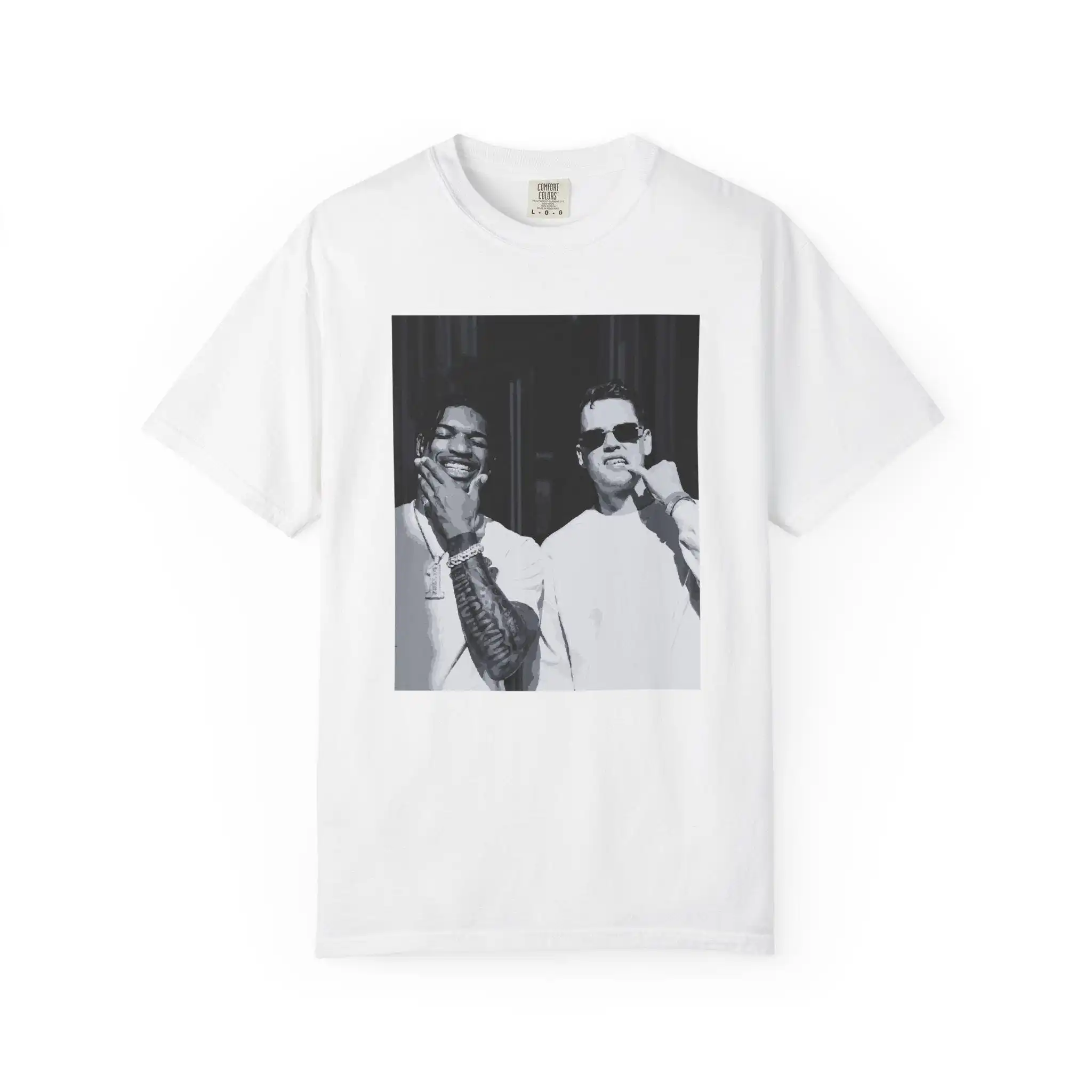 Joe Burrow Ja'Marr Chase Comfort Colors Hip-Hop Style, Graphic Tee