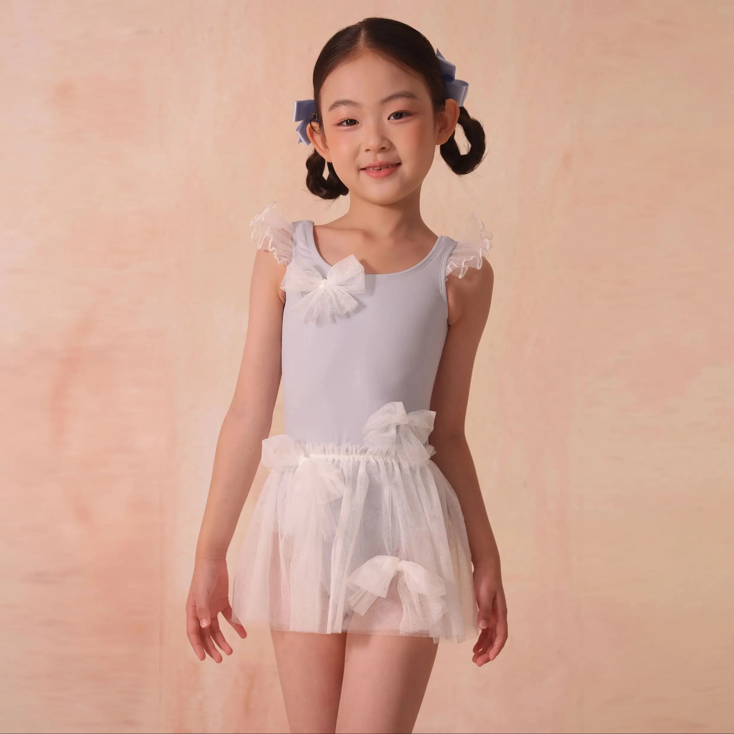 Neue Mädchen Latin Dance Kleid Leistung Kostüm Top Spitze Rock Outfit Kinder Ballett Wettbewerb Dance Wear Kleidung DQL11855