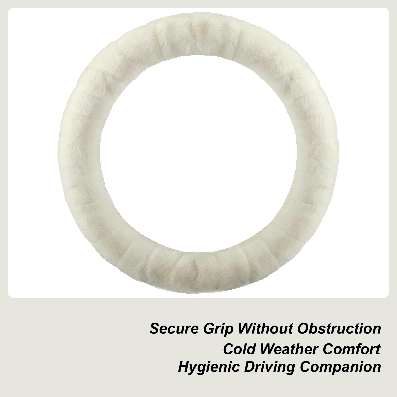 

Covers For Steering Wheel Soft Winter Automotive Interior Decoration Protector Winter Velvet Covers For Steering Wheel For