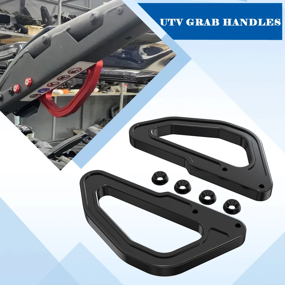 

UTV For Can-Am Maverick MAX Turbo R RR DS XDS Maverick MAX Turbo DS 2021 2022 2023 2024 Aluminum Handles Roll Bar Grab Handles