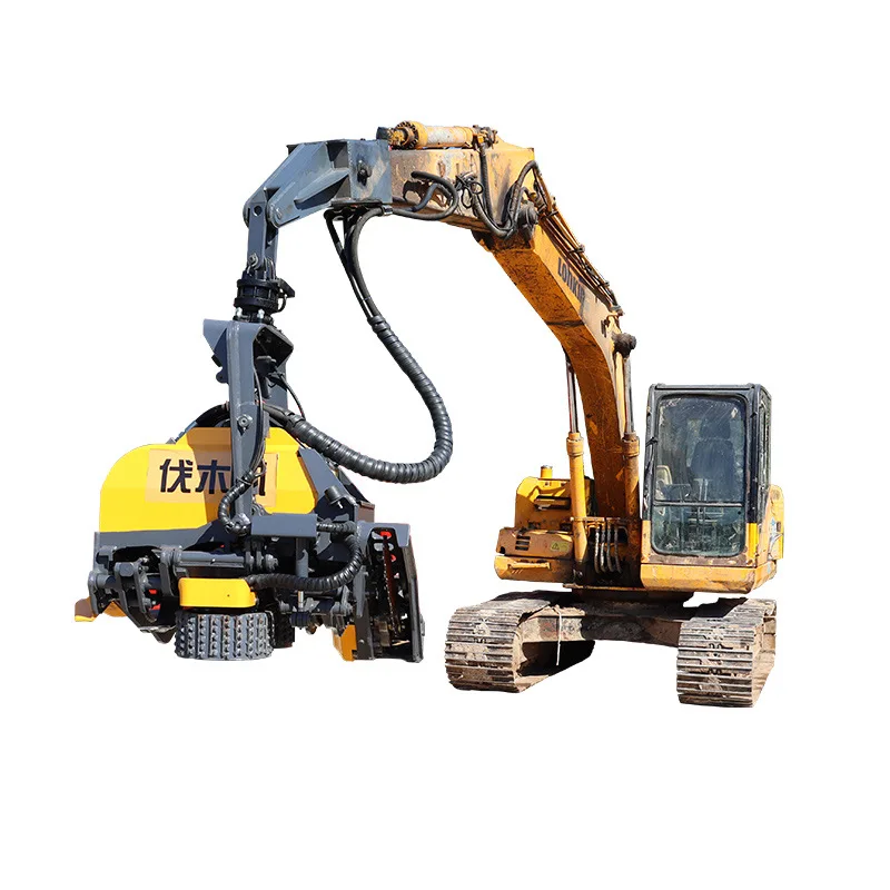 

2025Excavator Forestry Tree Cutting Machine Tree Harvester Wood Cutter