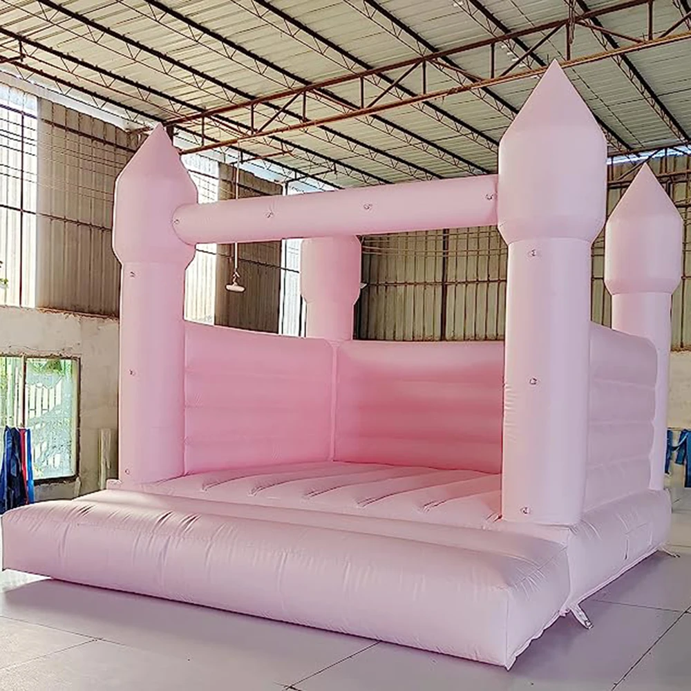 Casa inflável do salto com ventilador do ar, castelo Bouncy do jumper, cama de salto do PVC para o partido, decorações do casamento