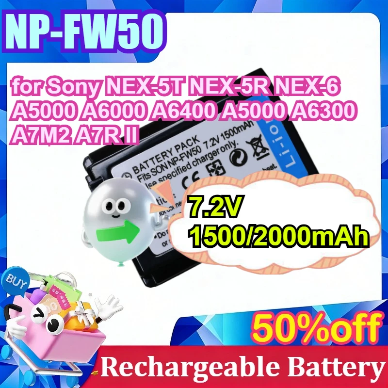 NP-FW50 For Sony NE…