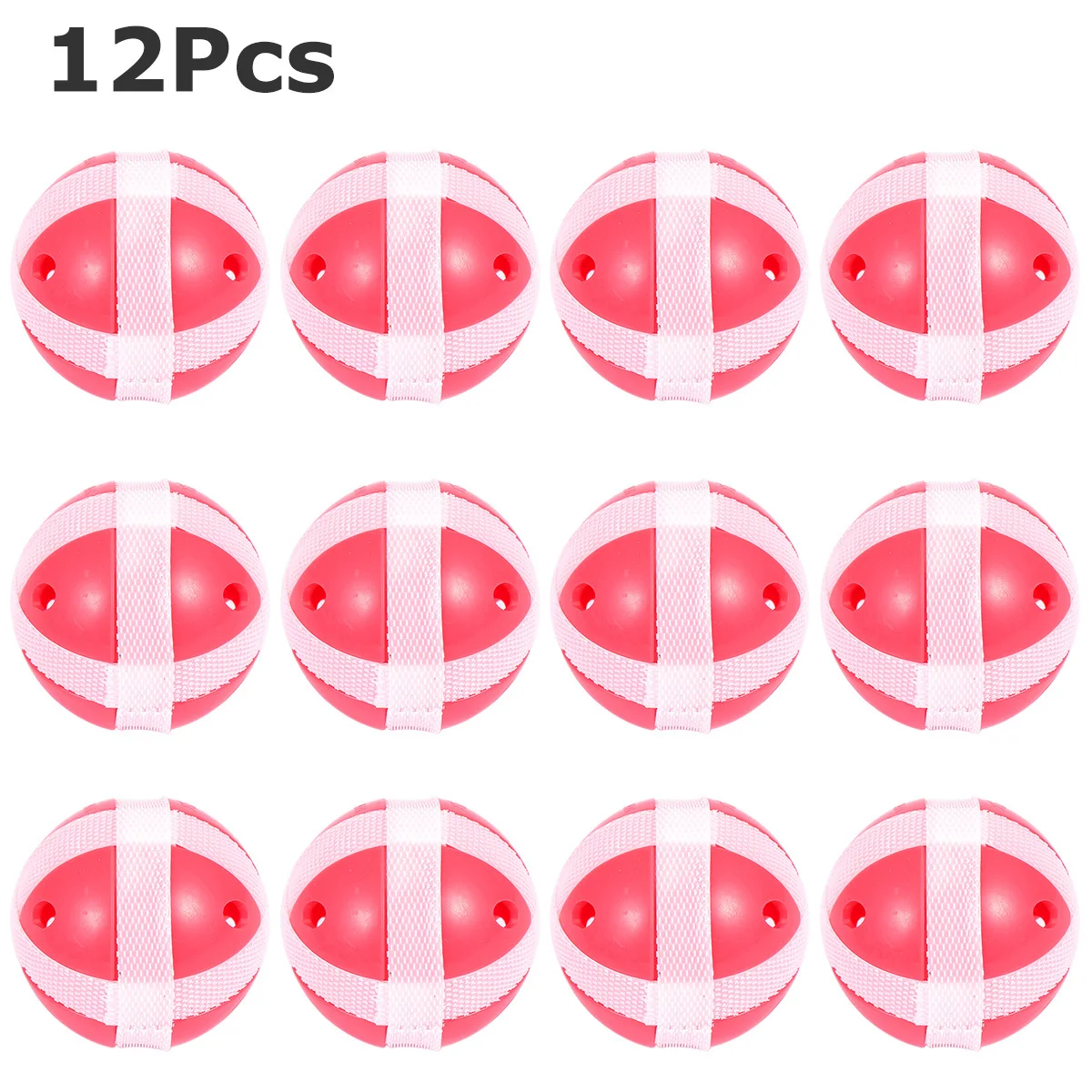 مجموعة ألعاب كرة رمي السهام البلاستيكية المكونة من 12 قطعة للأطفال والكبار، متعة للأنشطة الداخلية والخارجية وبناء عين اليد