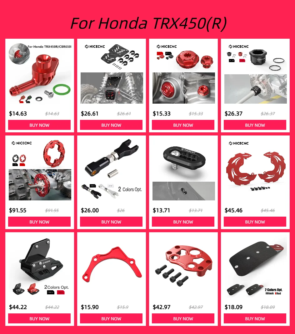 ATV-Luftfilter-Ansaugsatz für Honda TRX450R Honda TRX450ER 2006–2014 TRX 450R Aluminium mit hohem Luftvolumen 17211-HP1-600 – Detail 1