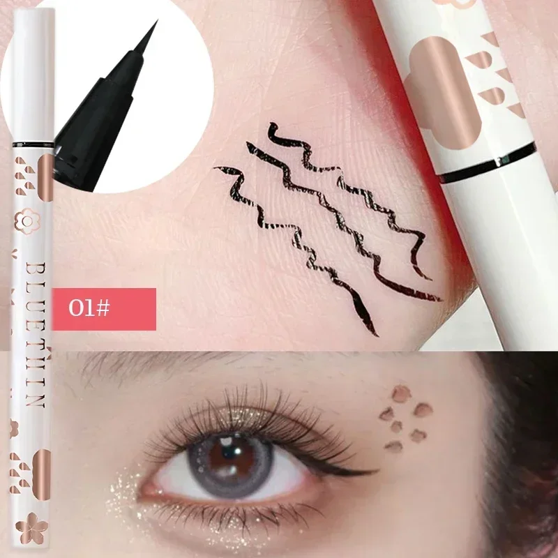 Eyeliner Aegyo Sal Strokes Down To Not Easy To Smudge Extremely Fine Natural Lasting Waterproof and Sweatproof