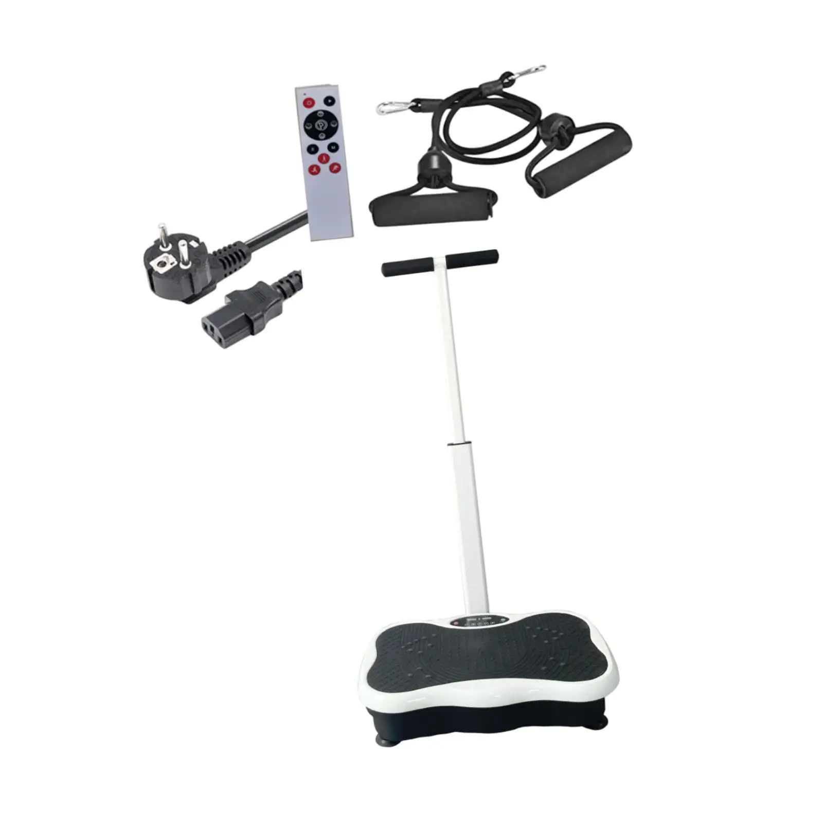 

Vibration Plate Exercise Machine with Handles Body Toning Whole Body Workout
