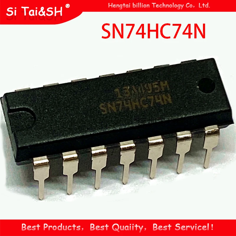 10PCS SN74HC74N DIP…