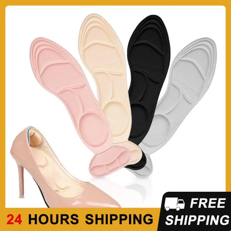 

1 пара Женские стельки, дышащие Нескользящие массажные амортизирующие подушки для обуви