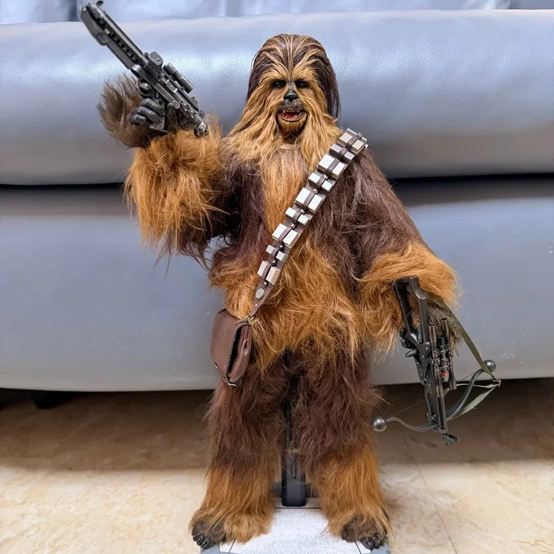 Figura de acción Chewbacca Wookiee de Hot Toys, escala 1/6, Star Wars Episodio 5, C-3PO desmontado, coleccionable para adultos.