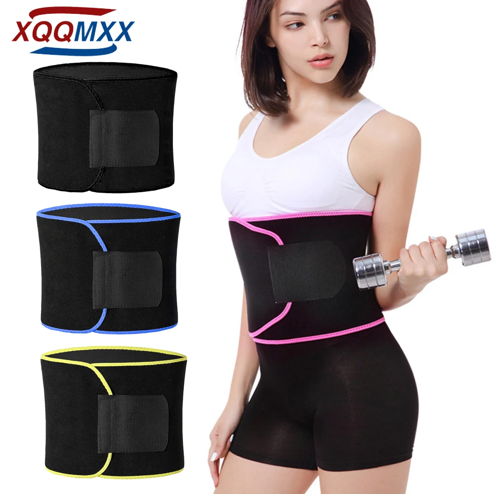 

XQQMXX 1Pcs Waist Trimmer Belt Slim Body Sweat Wrap for Stomach and Back Lumbar Support