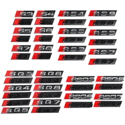 3d auto front gitter emblem abzeichen für audi s3 s4 s5 s6 s7 s8 rs3 rs4 rs5 rs6 rs7 rs8 sq3 sq4 sq5 sq6 sq7 sq7 rsq3 rsq5 rsq7 rsq7 rsq8