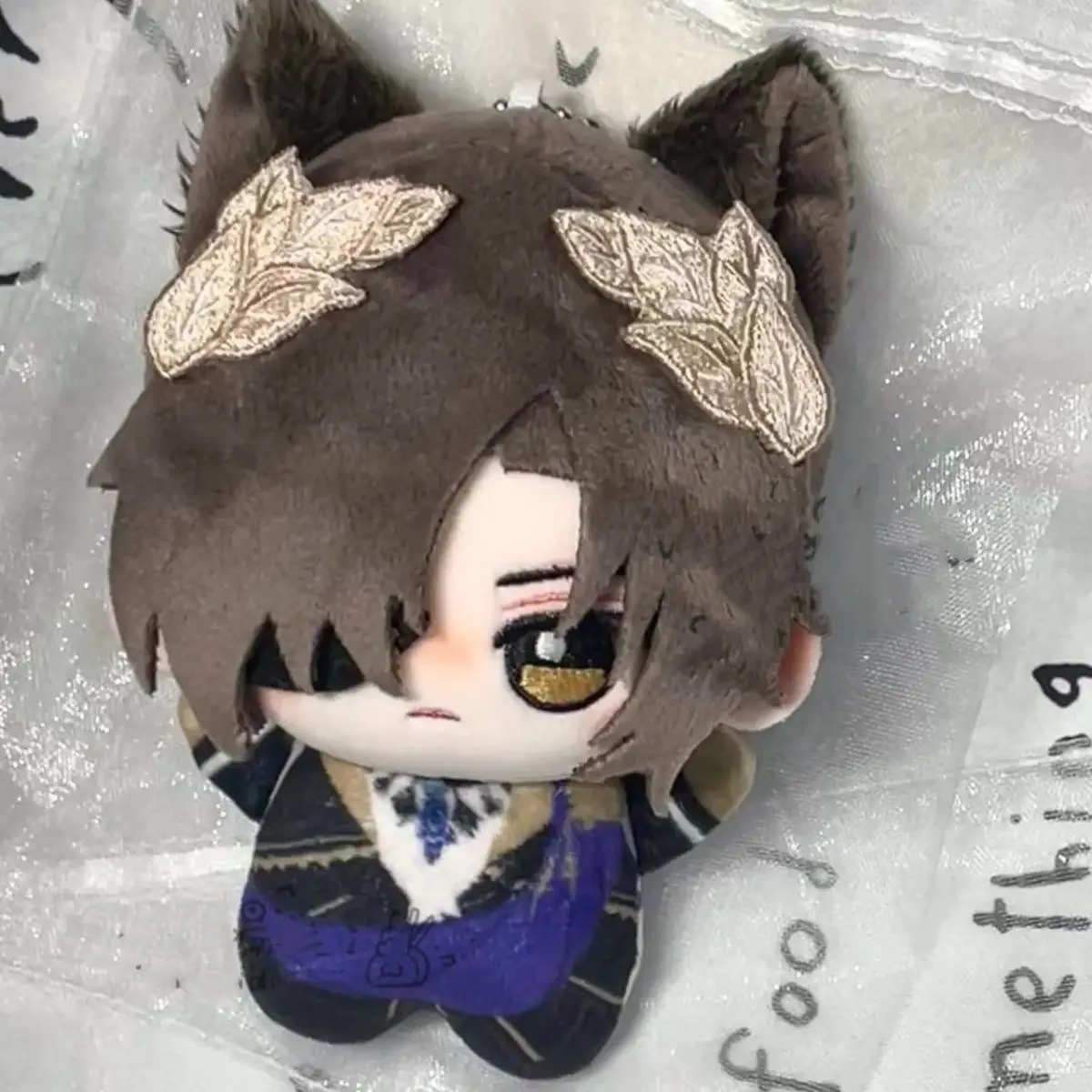 

10 см аниме Arknights милые животные уши плюшевые куклы фигурки тела куклы сумка очаровательный кулон брелок игрушка плюшевый подарок