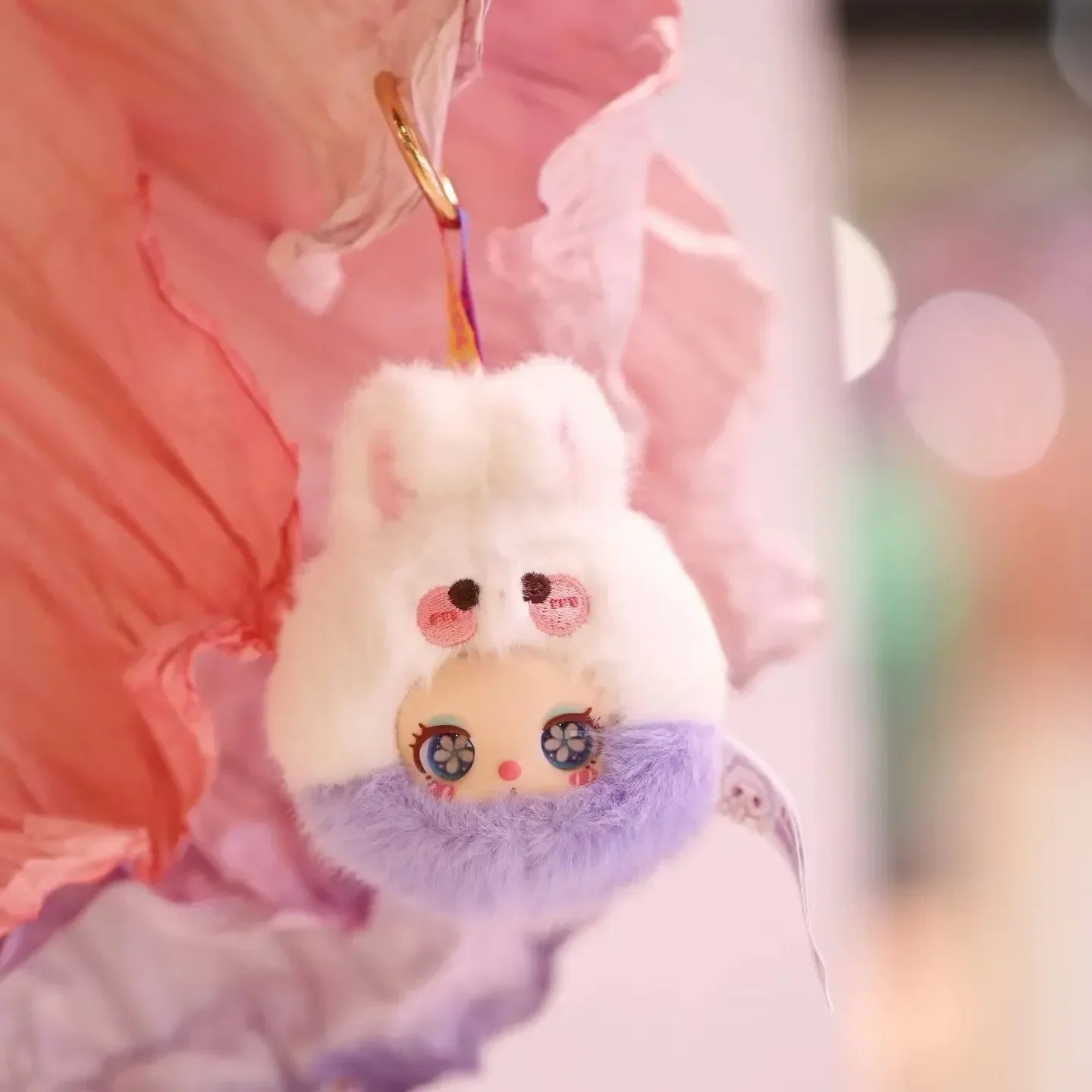 

Plush Blind Box Mystery Keychain Backpack Charm Cute Collectible Gift for Girls