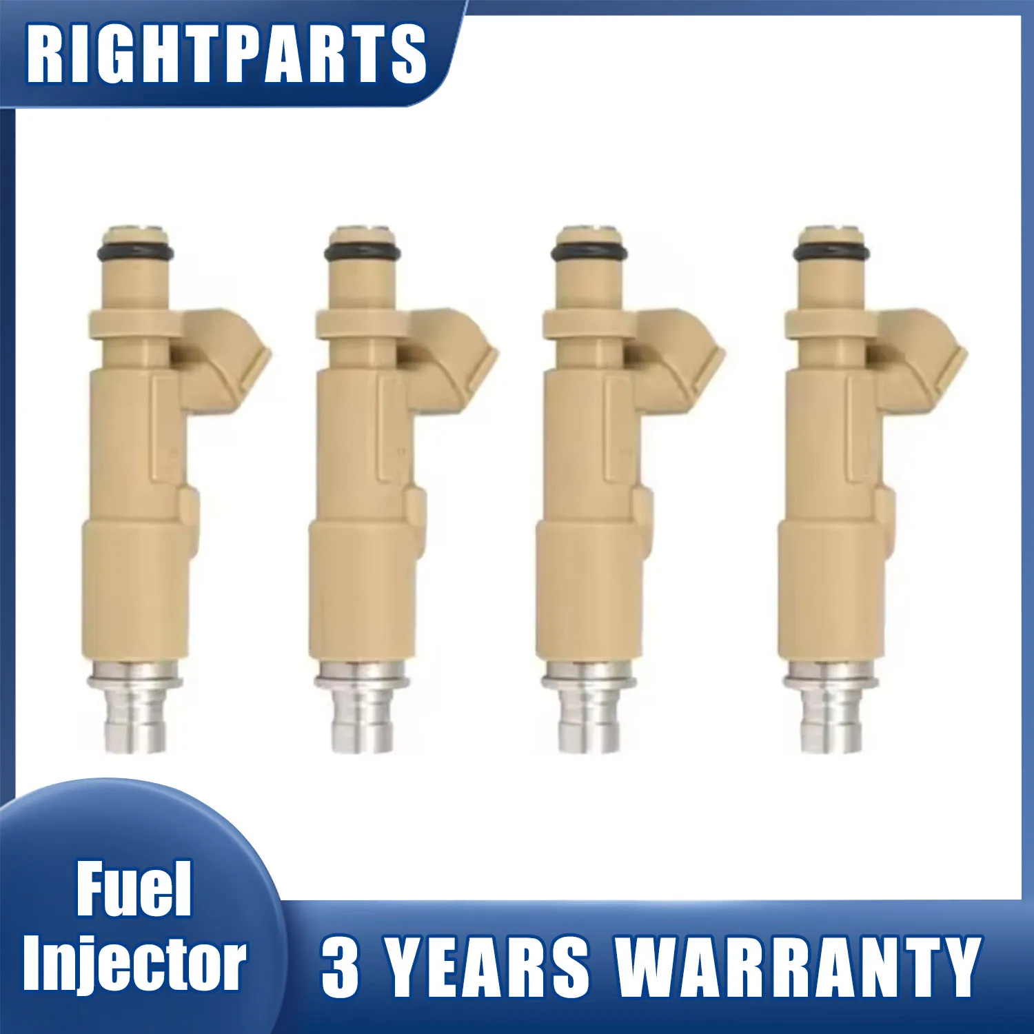 4Pcs 23209-75090 Car Fuel Injector 23250-75090 For Toyota Coaster Land Cruiser Prado 3RZFE 23209-79145 2325075090