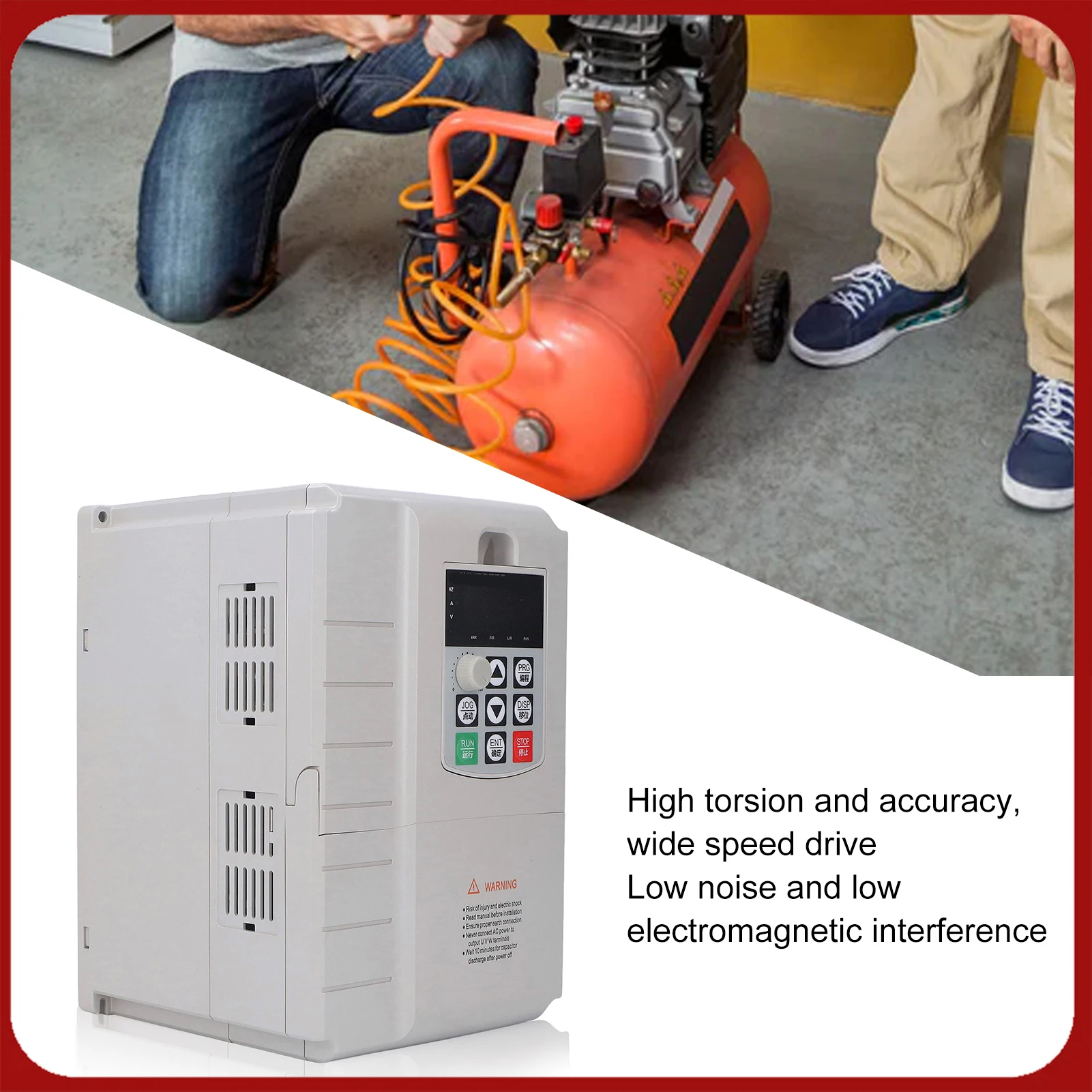 

Frequency Converter 7.5KW Motor Speed Governor Single Phase 220V Input 3 Phase 380V Output Motor Inverter