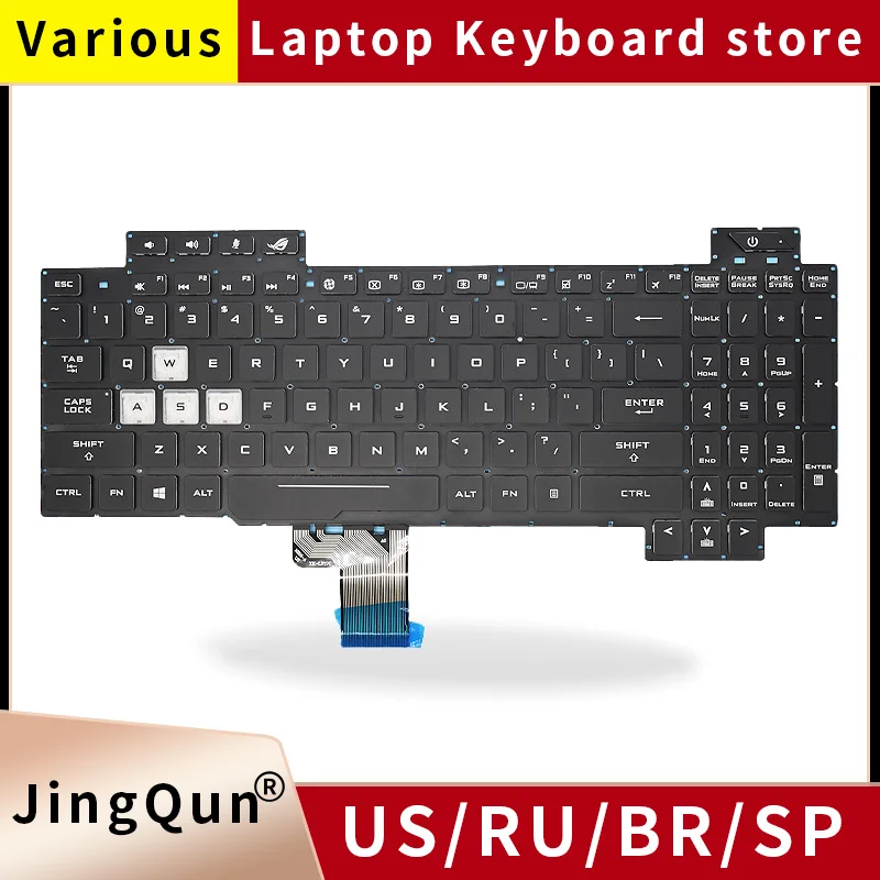 

Replacement US/RU/SP Spanish keyboard for Asus ROG Strix GL504 GL504G GL504GM GL504V GL504GS GL504GV S5C Backlit