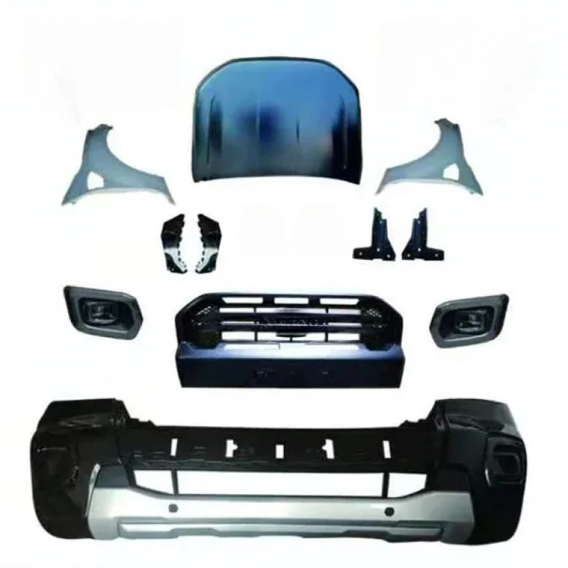 

AUTO PICKUP TRUCK OFFROAD ACCESSORIES FRONT BUMPER UPGR BODY KIT FIT RANGER T6 UPGR to T8