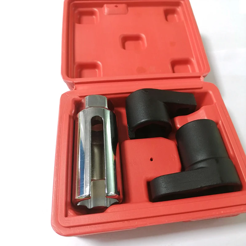 

3pcs Oxygen Sensor Socket 6 Point Wrench 1/2" and 3/8" Drive 7/8" 22mm Universal Oxygen Sensor Switch Socket