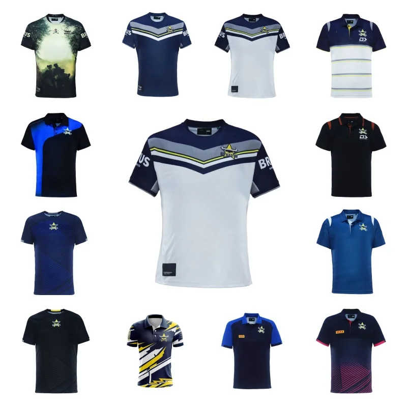 

North Queensland Cowboys 2024 Men's Home and Away Jerseys (Custom name and number )