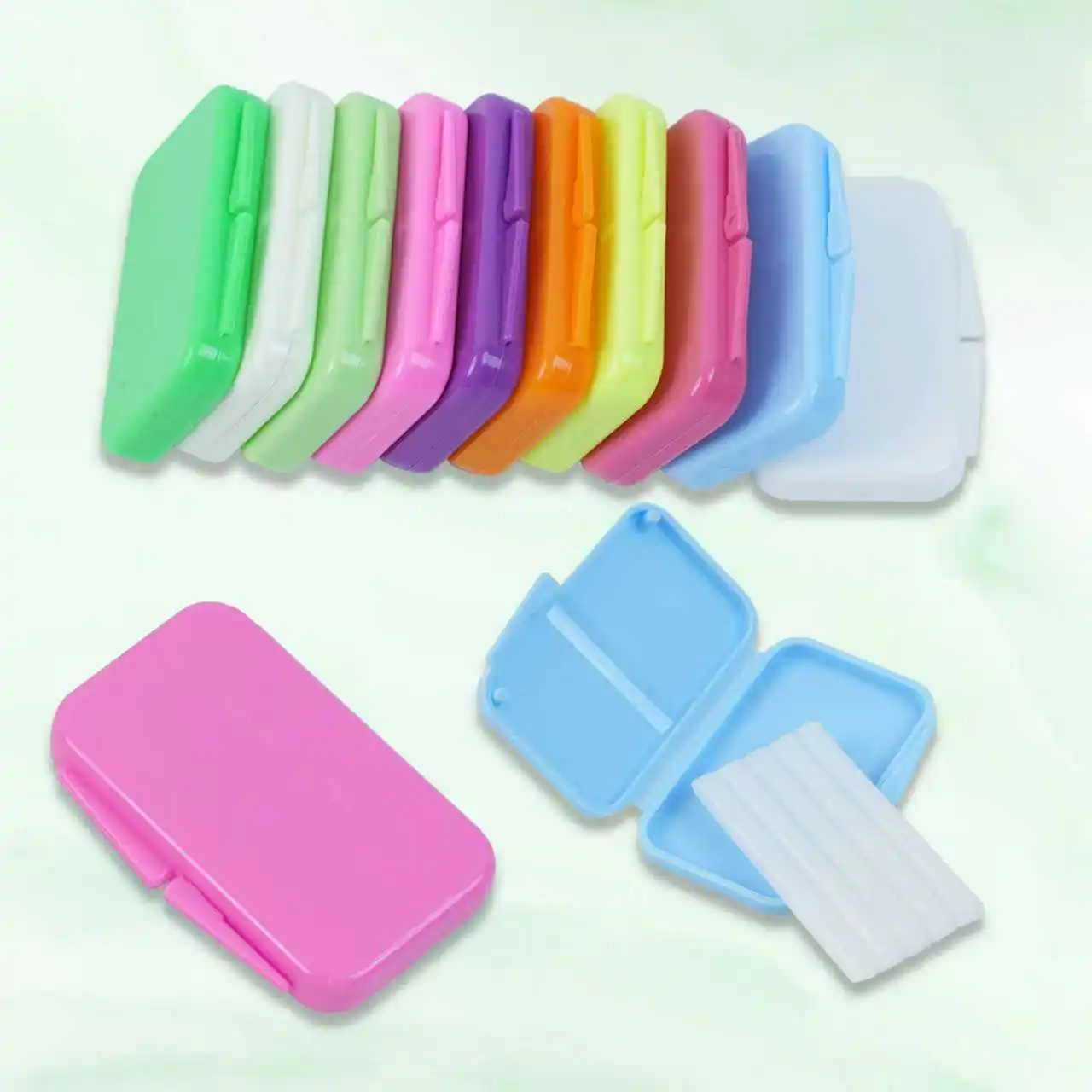 

10 Box/Pack WELLCK Dental Orthodontics Relief Wax Sticks For Braces Orthodontic Wax Oral Hygiene Tool Teeth Whitening