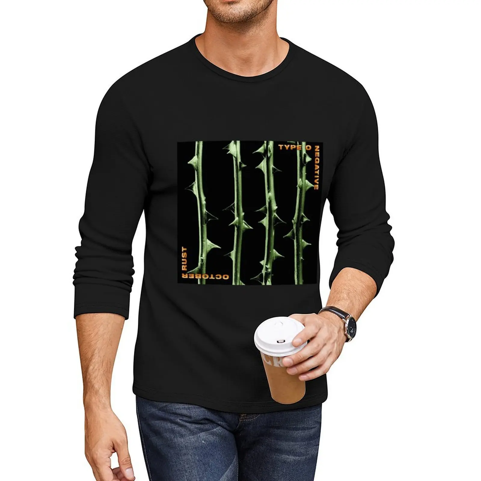 

OCTOBER RUST LONGSLEEVE Long T-Shirt graphics t shirt graphic t shirts shirts graphic tees sweat shirts, men