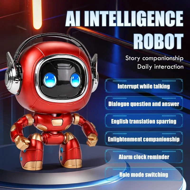 2026 New AI Intelligent Robot Doubao Deepseek Thousand Question Dialogue Multilingual Emotion Encyclopedia Children