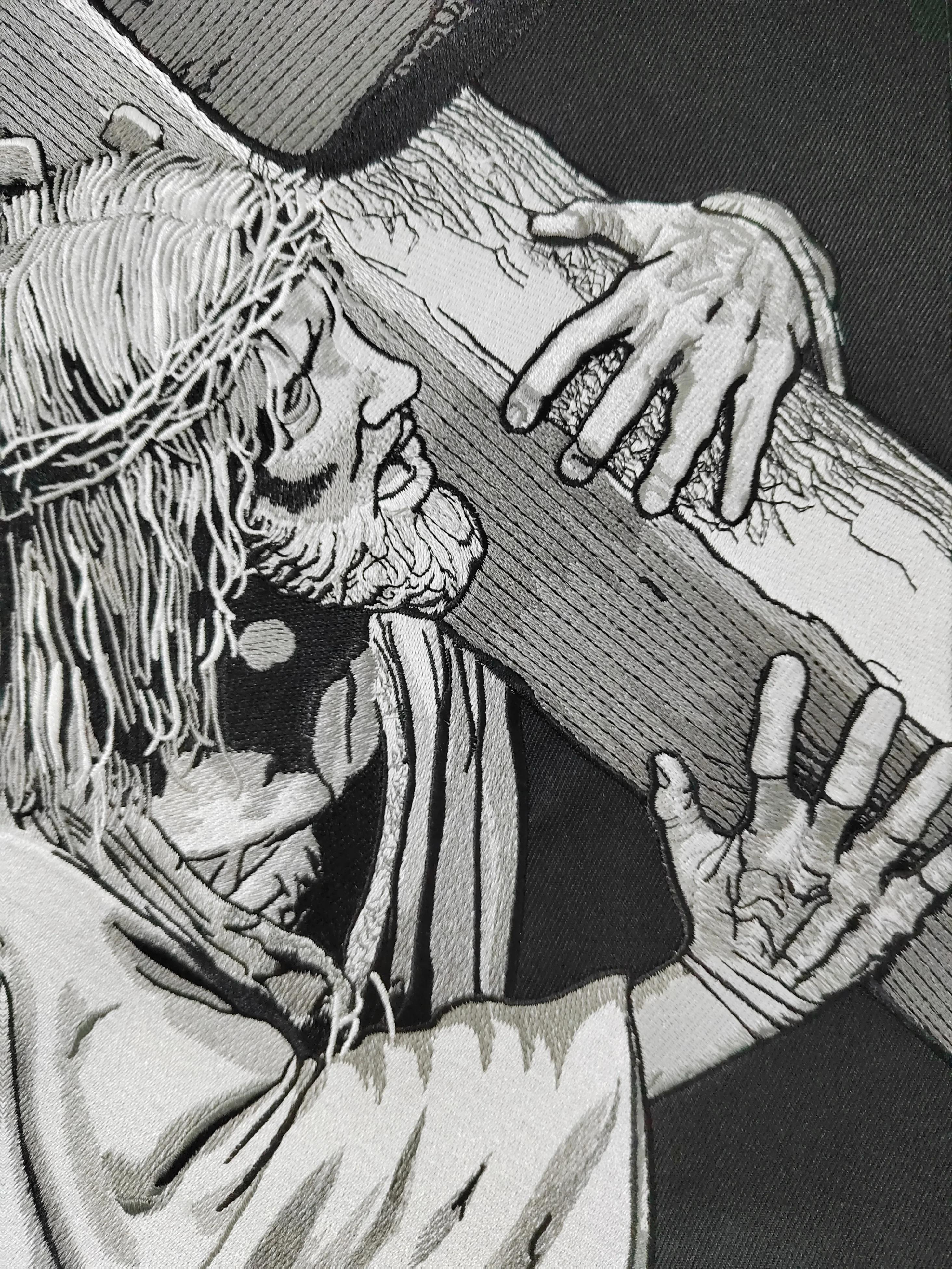 Patchs de broderie personnalisés, Logo groupe d'équipe personnalisé bricolage Patch Fusible crochet et boucle/fer sur Patch pour vêtements veste casquette