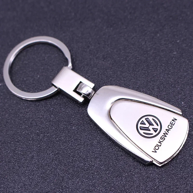 Metal Car Logo Keychain for Volkswagen Golf 7 Passat MK7 MK6 Jetta Touareg Tiguan Polo Lavida Sagitar Scirocco Key Ring Holder