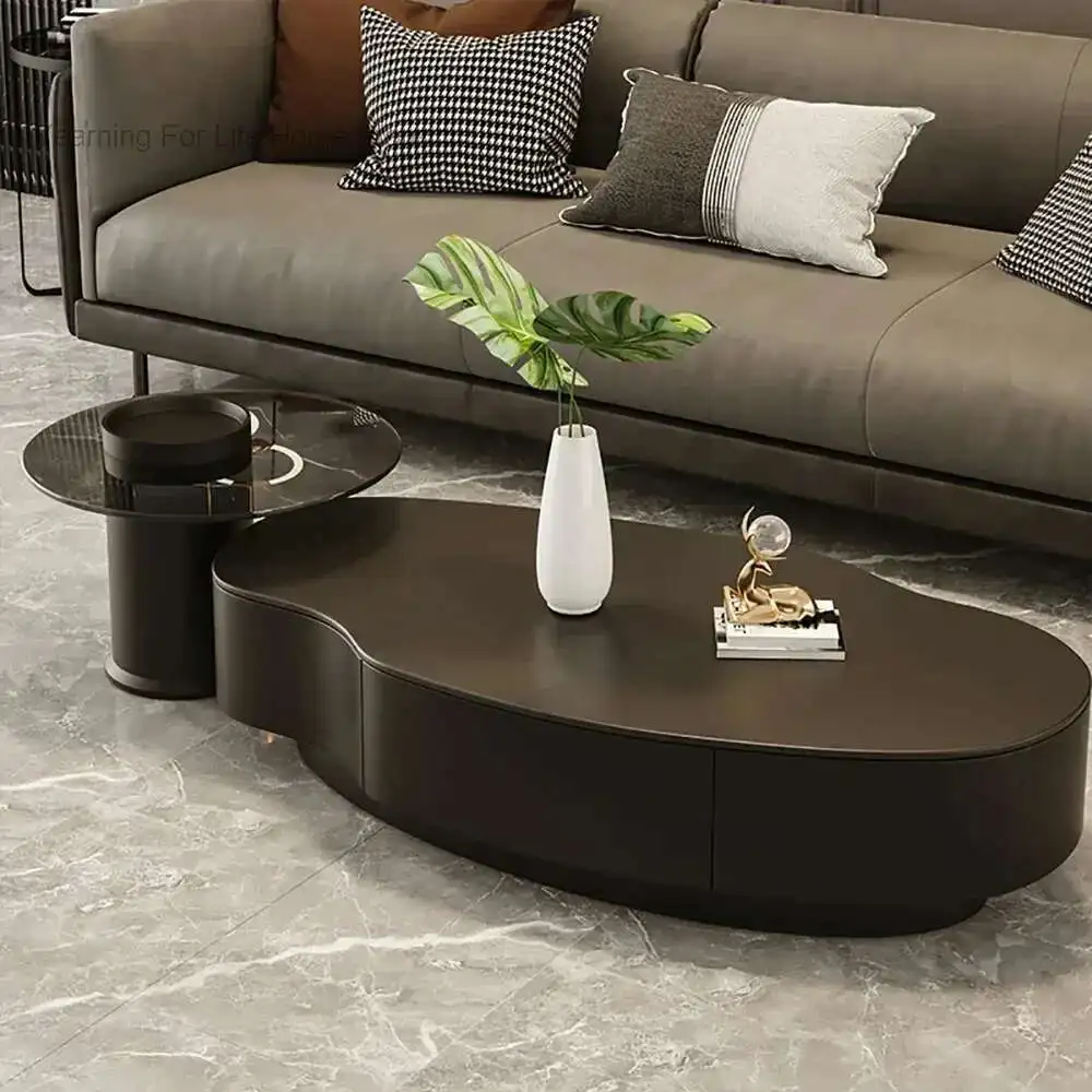 

Drawer Unique Coffee Table Storage Decorations Nordic Designer Coffee Table Modern Luxury Table De Salon Basse Nordic Furniture