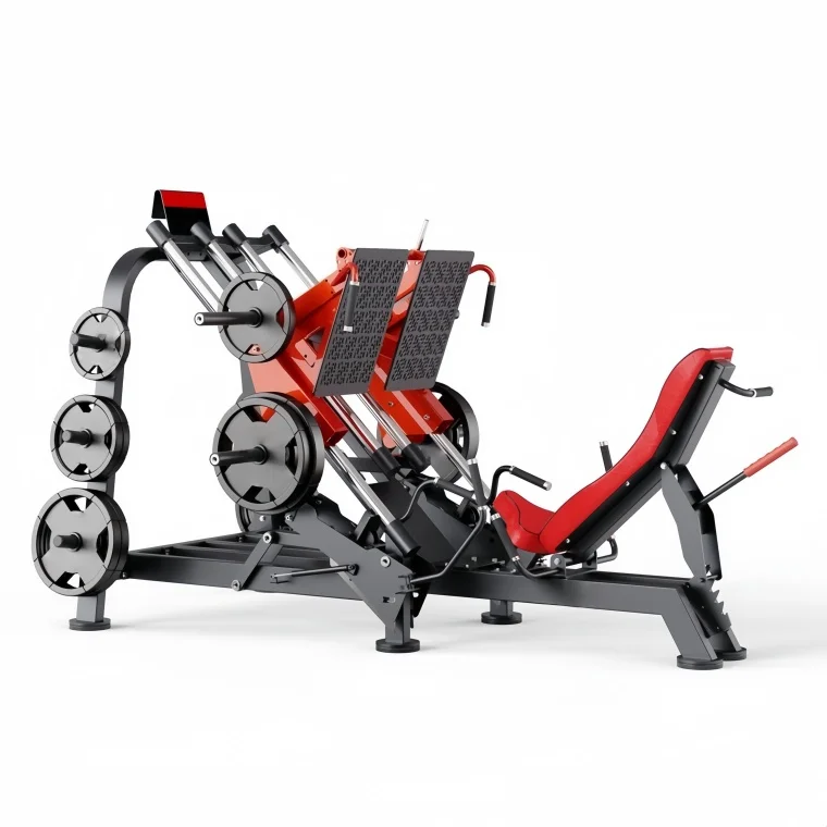 

Free Weight Plate Loaded Gym Equipment Commercial Leg Press Machine Lateral 45 Leg Press