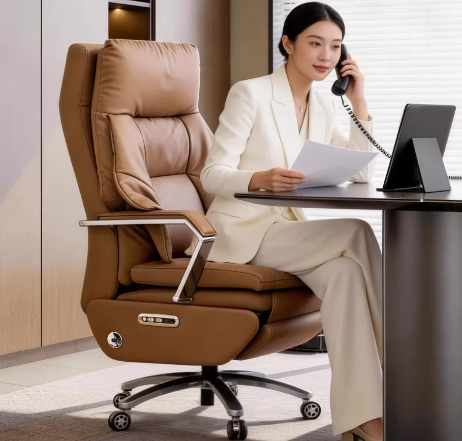 Leder-Chefsessel, verstellbare – Office Furniture Luxury Bewertung und Preis